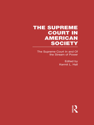 cover image of The Supreme Court In and Out of the Stream of History